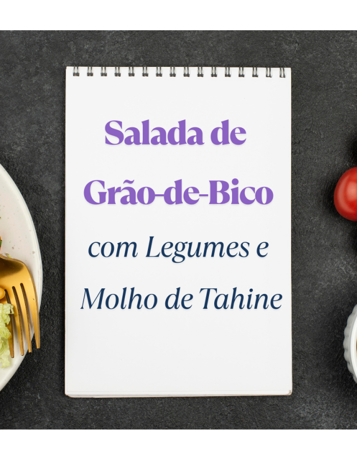Salada de grao de bico