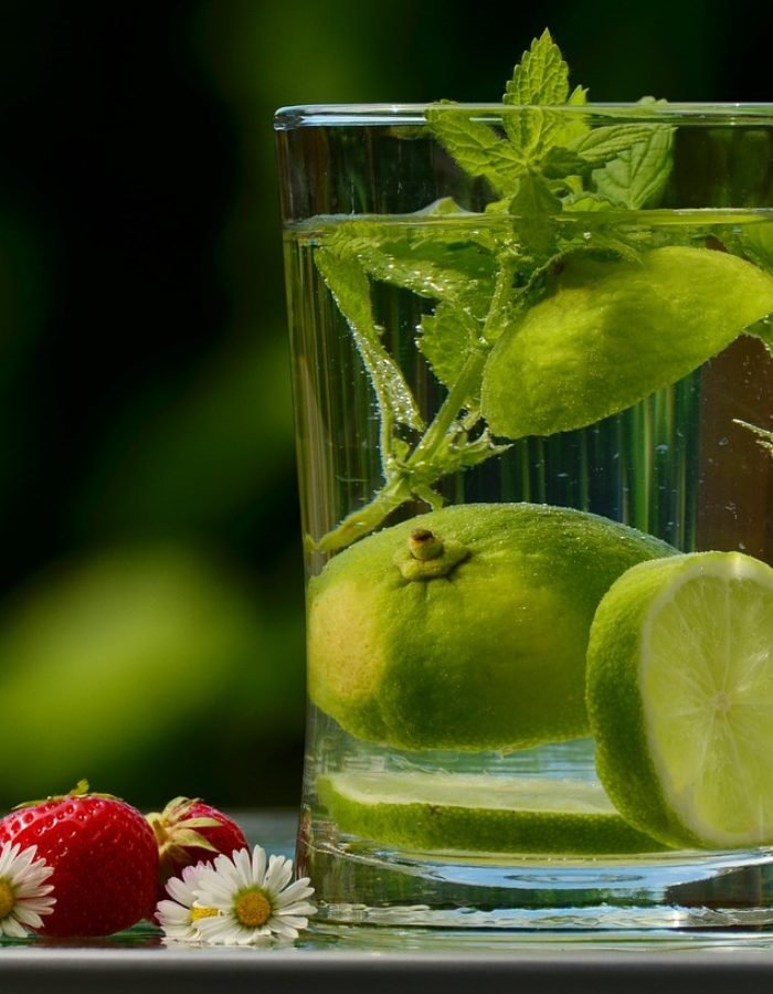 uma ótima maneira de tornar o ato de beber mais água mais prazeroso, além de adicionar antioxidantes e propriedades digestivas à bebida.